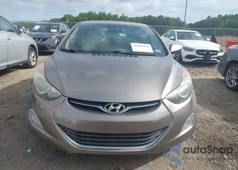 2013 Hyundai Elantra Gls/Limited from USA, damaged, VIN 5NPDH4AE5DH419319